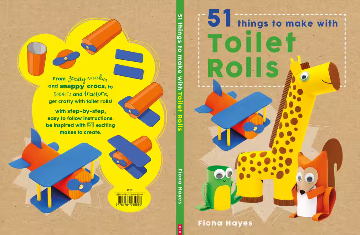Crafty Makes – non-fiction series design by Victoria Vassiades, image 8 of 16