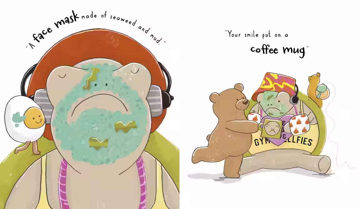 All Kinds of Grumpy – picture book design by Victoria Vassiades, image 3 of 4