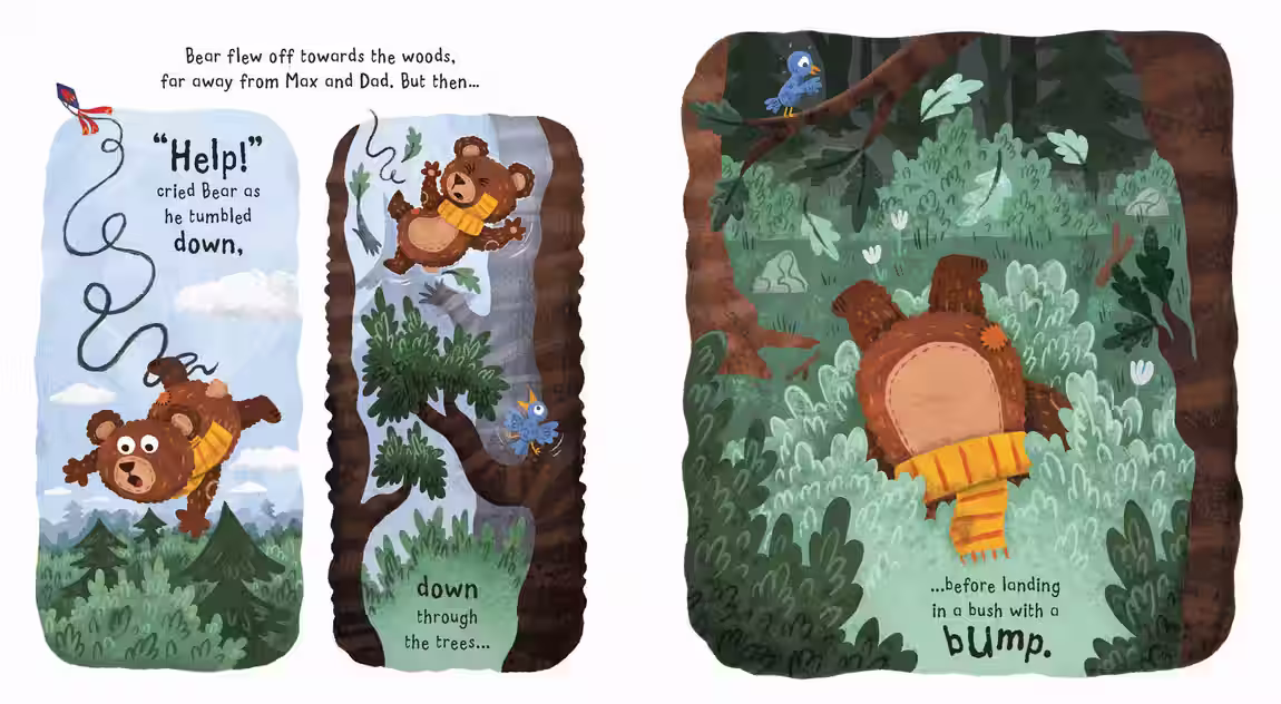 Max and Bear – picture book design by Victoria Vassiades, image 2 of 3