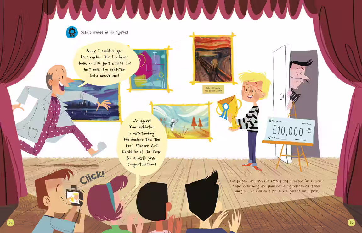 Art Quest – non-fiction design by Victoria Vassiades, image 3 of 4
