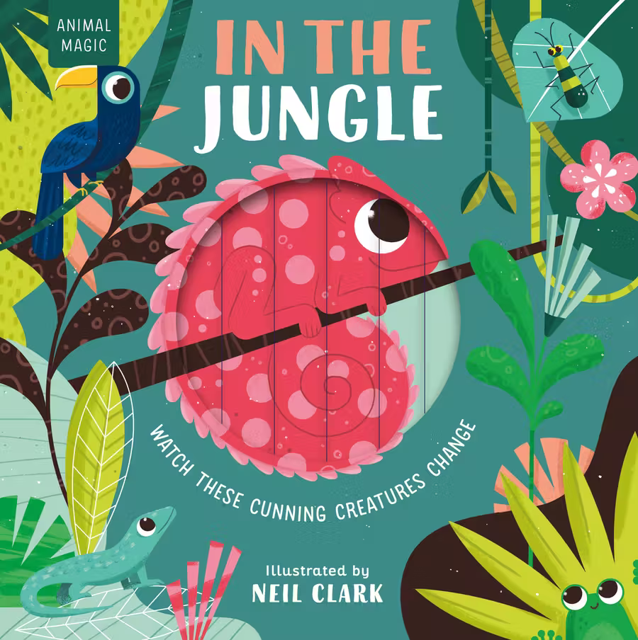 Animal Magic – novelty book series cover design by Victoria Vassiades