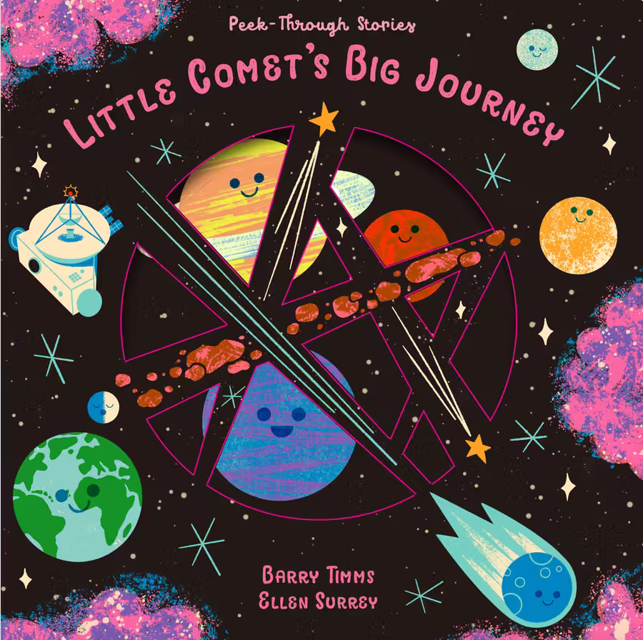 Peek Through Stories: Dinosaurs – novelty book cover design by Victoria Vassiades