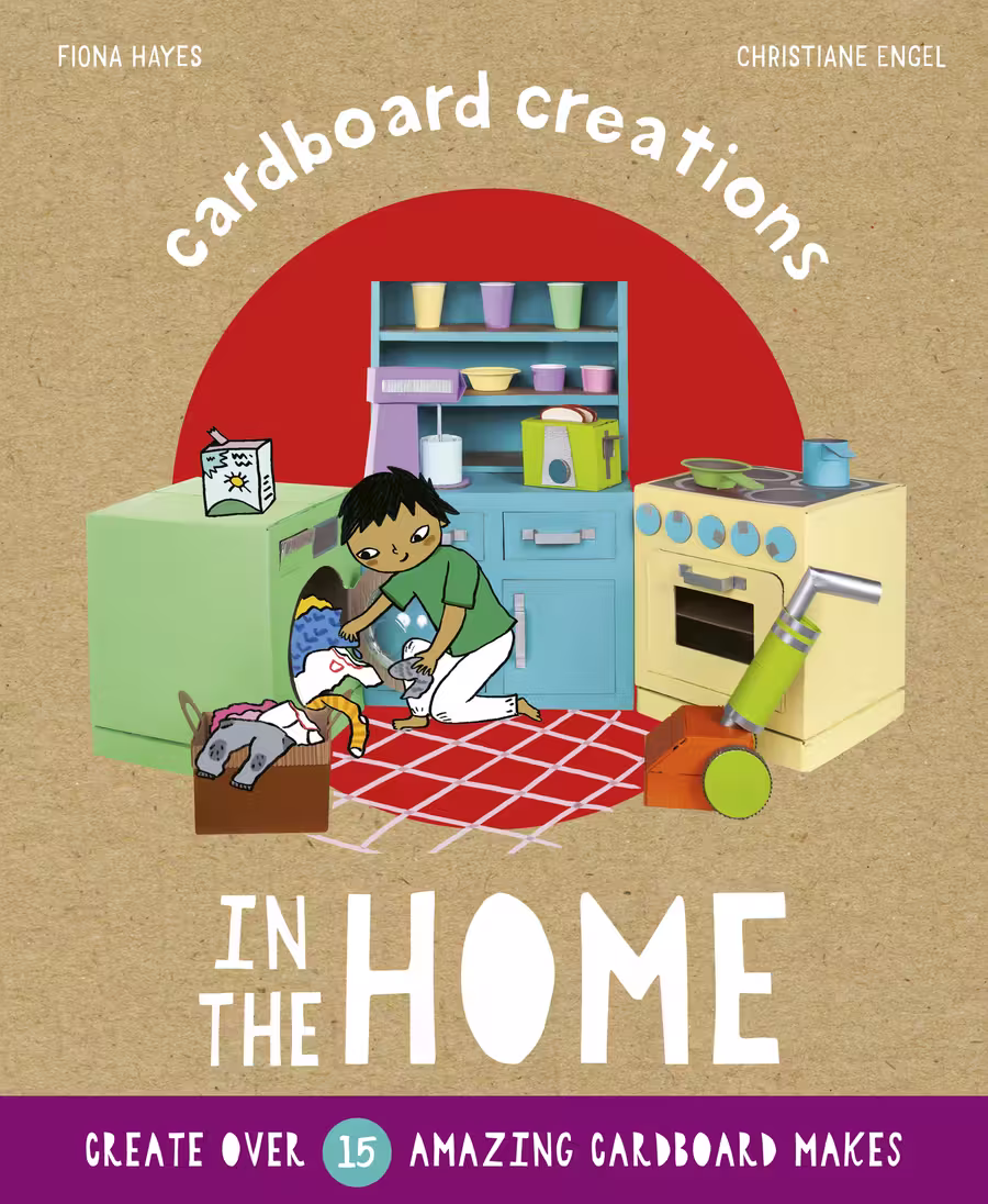 Cardboard Creations – non-fiction series design by Victoria Vassiades, image 2 of 6