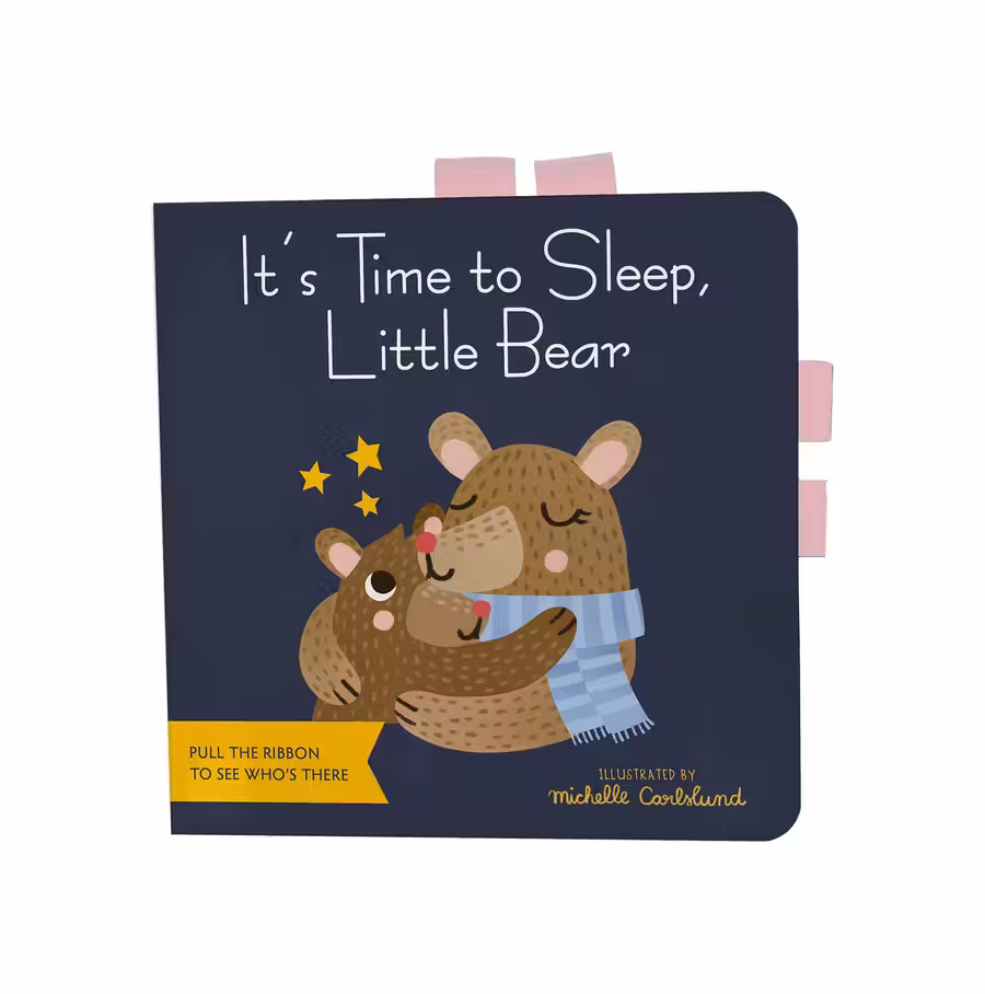 It's Time to Sleep, Little Bear – novelty book cover design by Victoria Vassiades