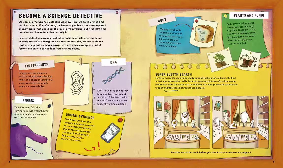 Science Detective Agency – non-fiction series, 3 titles design by Victoria Vassiades, image 4 of 12